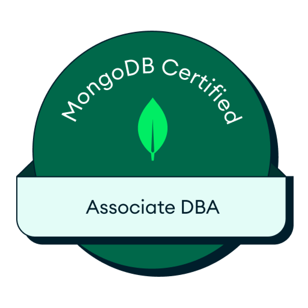 MongoDB Associate Database Administrator certification